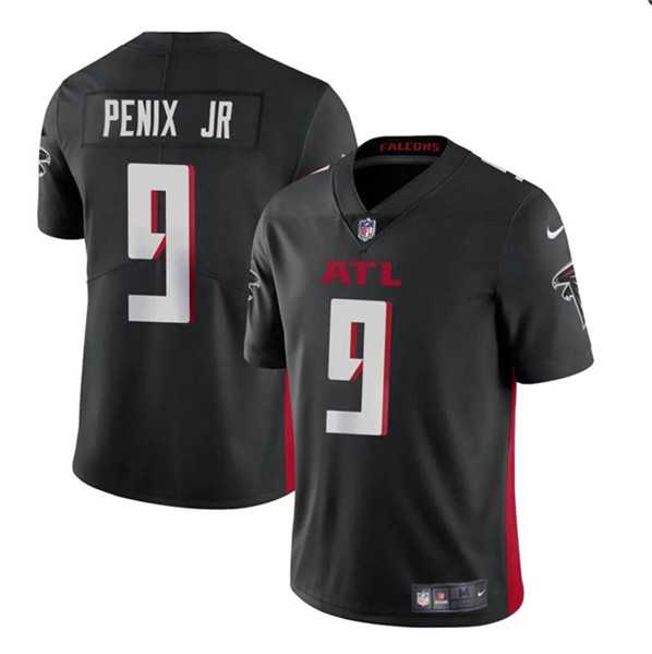 Men & Women & Youth Atlanta Falcons #9 Michael Penix Jr Black 2024 Draft Vapor Untouchable Limited Stitched Jersey